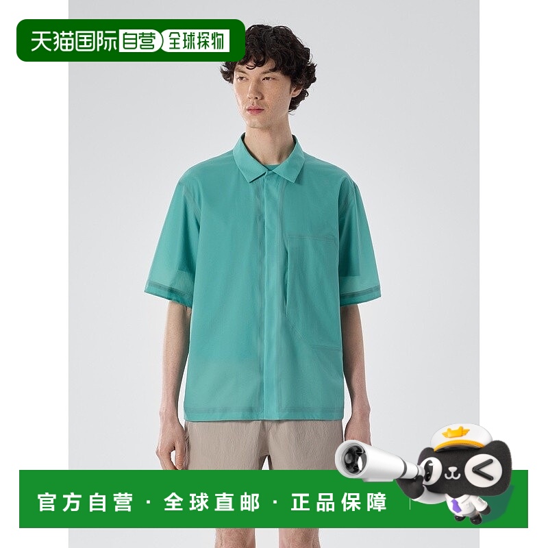 自营1h可退 欧洲直邮ARCTERYX始祖鸟DEMLO短袖衬衫 男装