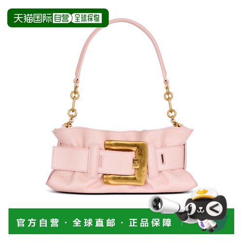 香港直邮BALMAIN 女士斜挎包 HN1AE994LSAX4HR 支付后1h可退