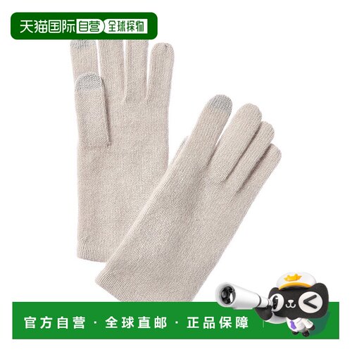 自营sofiacashmere Touch Screen Cashmere Glove - grey 美国奥