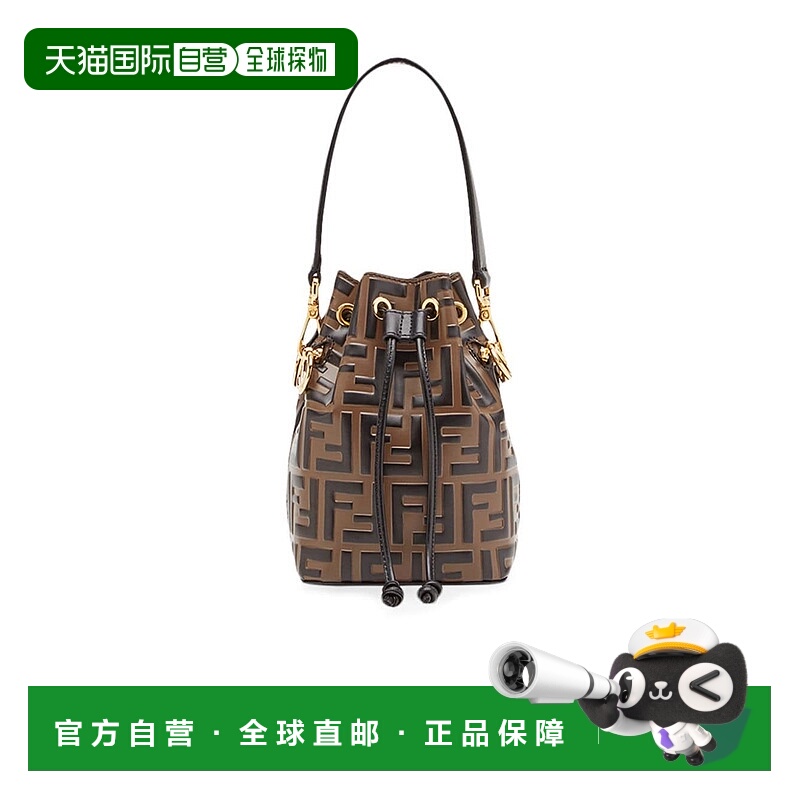 1h可退 香港直邮FENDI 女士手提包 8BS010A659F13VK AW2025 黑色