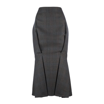 PRADA 女士半身裙 P120Y1KXTF0324 AW2024 棕色 GONNE