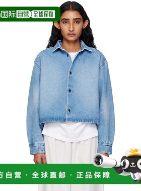 1h可退 香港直邮潮奢 A.P.C. 女士 蓝色 Sam 牛仔衬衫 COHICF3202