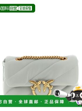 香港直邮PINKO 女士斜挎包 100039A0F2K32Q SS2026 灰色 LOVE PUF