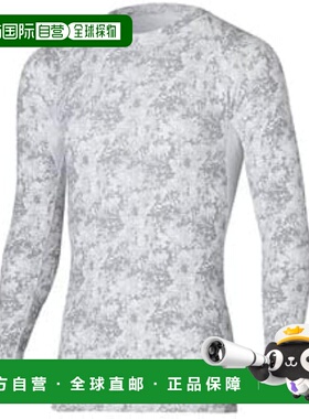 【日本直邮】达亿瓦 钓鱼打底衫 DU-6021S 白色迷彩
