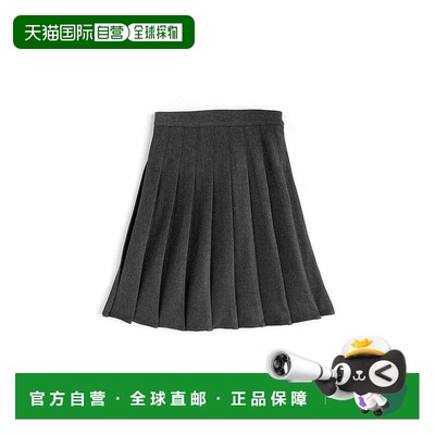 日本直邮日潮 GRL中长款磨毛简约百搭百褶裙ks184半身裙