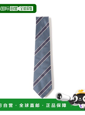 1h可退 日本直邮FRANCO BASSI 男装 全棉真丝 斜纹领带 215535863