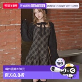 日本直邮apres jour 女装 1h可退 8周年纪念 荷叶边拼接迷你连衣