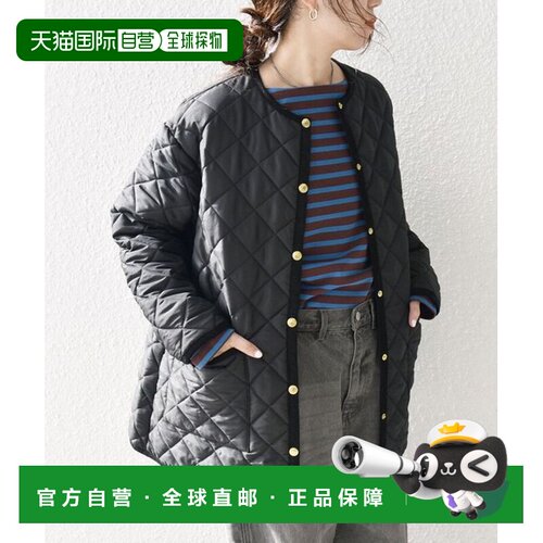 日本直邮Traditional Weatherwear ARKLEY 绗缝无领中长款外套