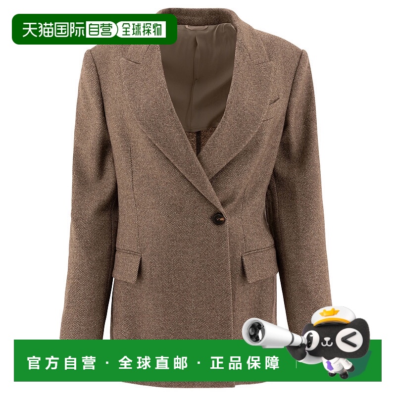 1h可退 香港直邮BRUNELLO CUCINELLI 女士西服 MB1317163C001 SS2