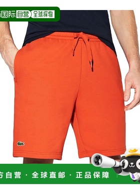 自营 Lacoste 运动羊毛短裤 Mandarin Tree 橙色 GH2136-51-NPB