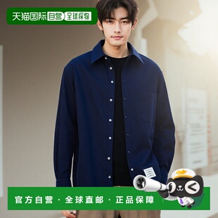 衬衫 男士 MWL381AF0351415 AW2023 香港直邮THOM 蓝色男装 BROWNE