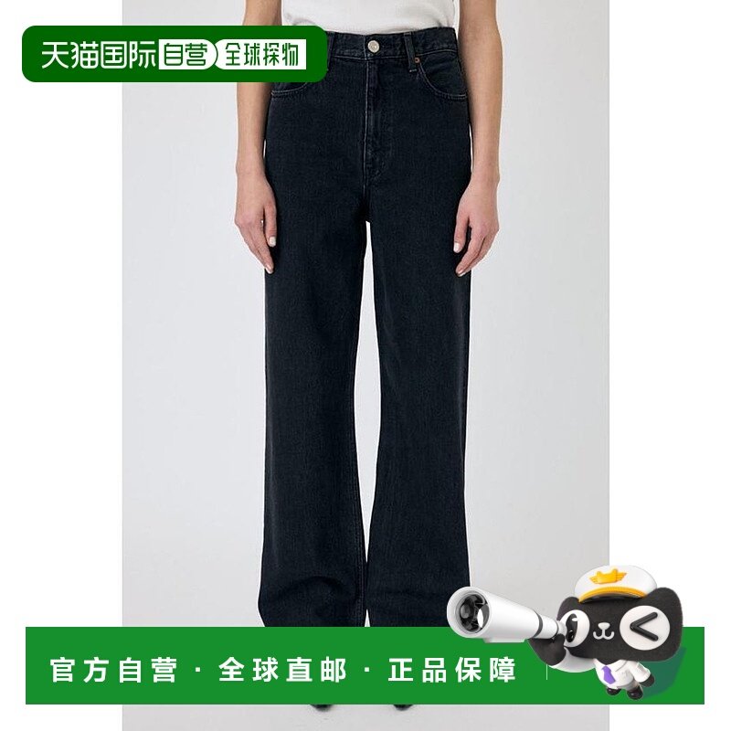 日本直邮MOUSSY HW 90S BLK STRAIGHT牛仔裤 [MO1164EW035396] 黑