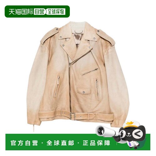 香港直邮GOLDEN GOOSE 男士 `JOURNEY` 皮革夹克 GUP02535P002304