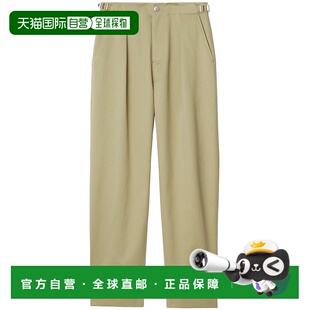 浅棕色 香港直邮BURBERRY AW2023 8077505B7311 Beige 女士休闲裤