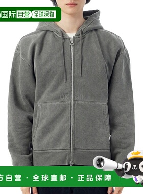 韩国直邮OUR LEGACY RASCAL HOOD 磨损黑色厚羊毛衫 (M4256RW) 夹