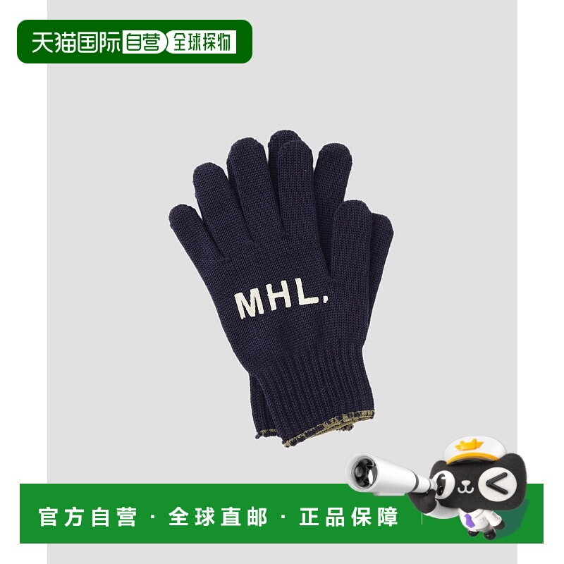 1h可退 日本直邮MHL. 女装 全毛 保暖手套 男女同款 联名TEMBEA