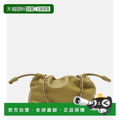 1h可退 香港直邮LOEWE 罗意威 女士 Flamenco 中号皮革手包斜挎包