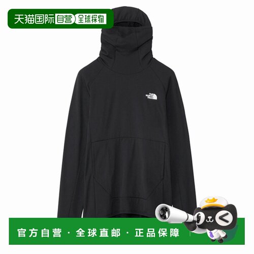 日本直邮THE NORTH FACE/北面户外连帽吸湿排汗保暖轻便纯色长袖