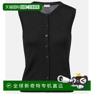 Anagram 1h可退 女士 香港直邮LOEWE 羊绒真丝上衣 罗意威