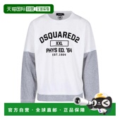 男士 白色 T恤 香港直邮DSQUARED2 S71GD1489961 AW2024 Logo Prin