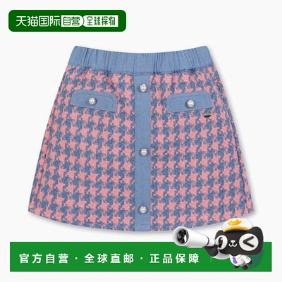 韩国直邮BENETTON儿童童装裙子QASP01411PK
