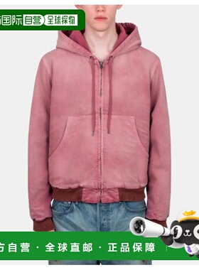 1h可退 香港直邮AURALEE 男士 zippee 大衣 A25AB02CDfadedburgun