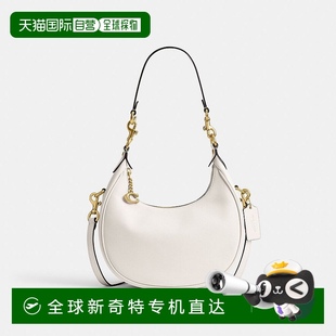 AW2025 1h可退 CBG16B4HA 香港直邮COACH 米白色蔻驰 女士单肩包