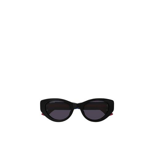 GUCCI 女士太阳镜 GG1862S004 SS2025 黑色 全框太阳镜