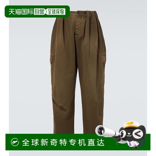 男士 LOEWE 1h可退 羅意威 褲 香港直郵潮奢 膨起皮革邊工裝
