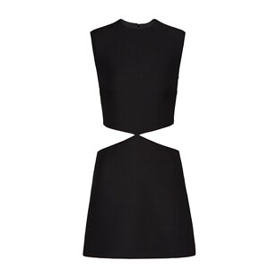 Valentino 2B0VA3Y01CF 绉纱连衣裙