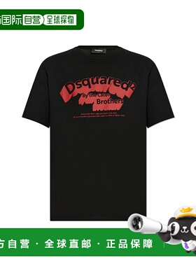 香港直邮DSQUARED2 男士T恤 S71GD1460D20014900 AW2024短袖男装