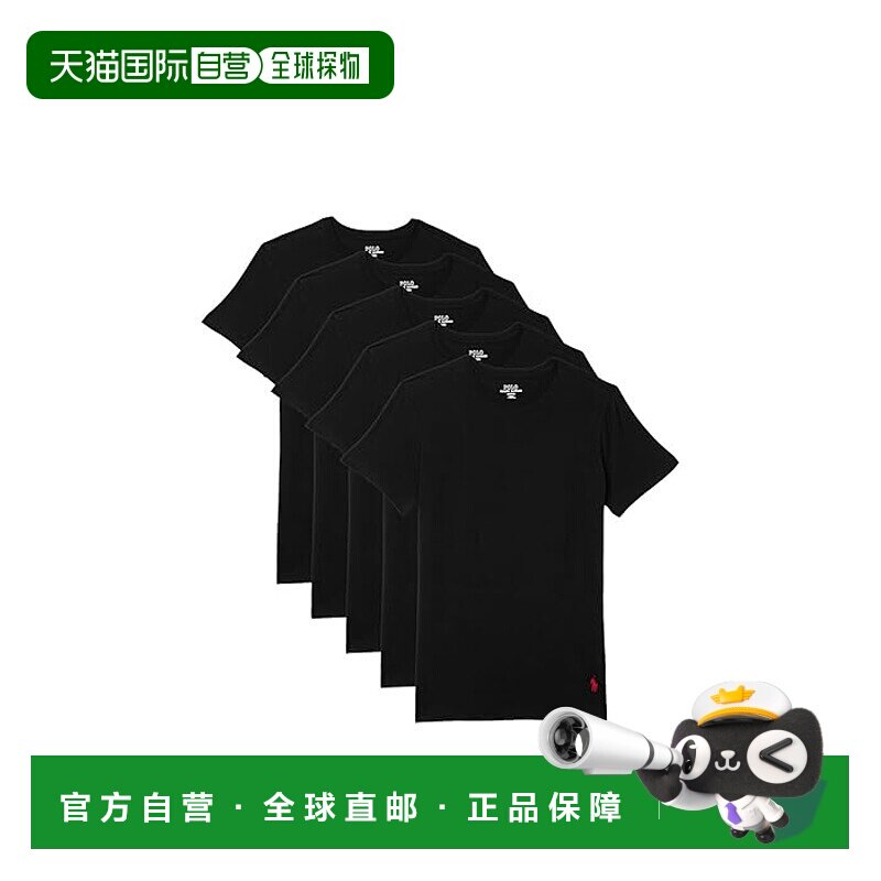 香港直邮潮奢 Polo Ralph Lauren Polo 拉夫 劳伦 男士 Crews 修T