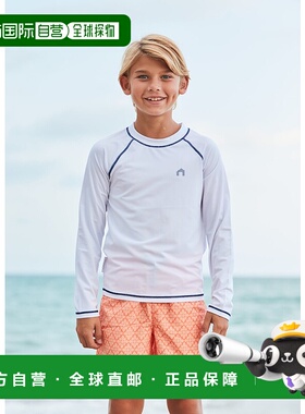 自营 cabana life男童 Fisher Island 泳裤 - 橙色 美国奥莱直发