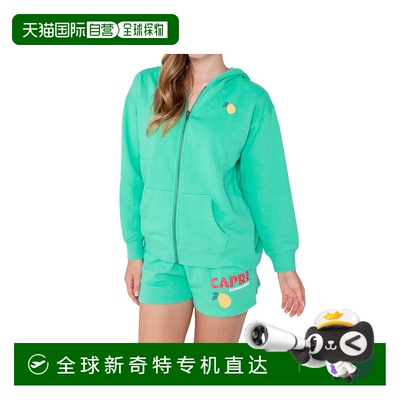 自营vintage havana绿色卡普里舒适短裤 - 绿色 【美国奥莱】直发