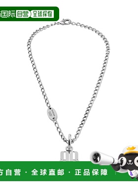 欧洲直邮BALENCIAGA (2025新品) 精美纳米银项链