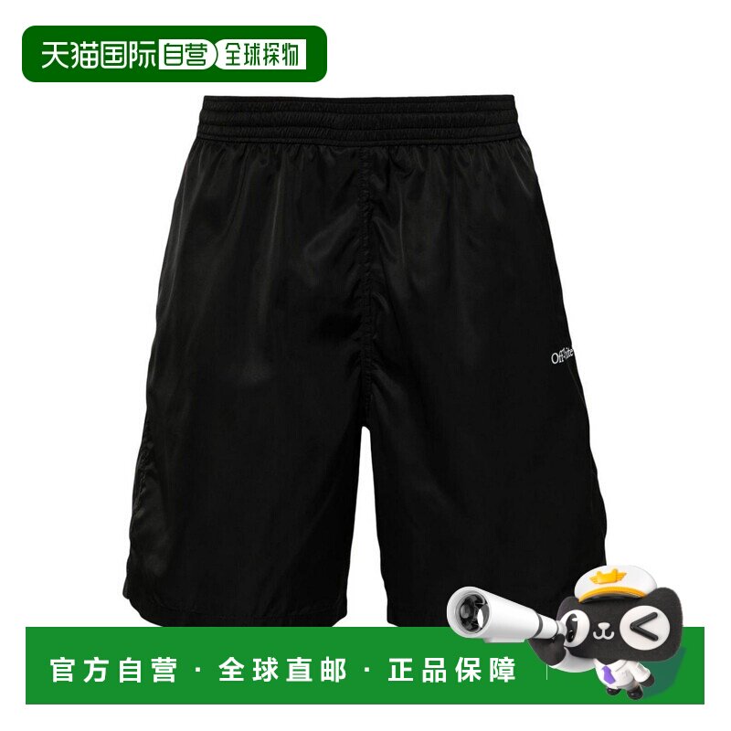 1h可退 香港直邮OFF-WHITE 男士泳装 OMFD008C99FAB0011001 CO 黑