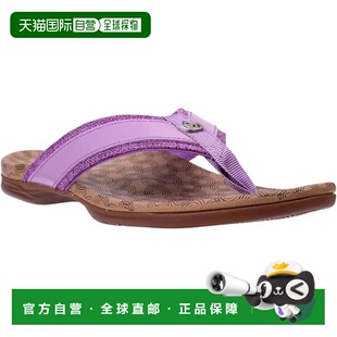 自营Spenco Cabo Flip Flops Women's Purple Orthotic Support S