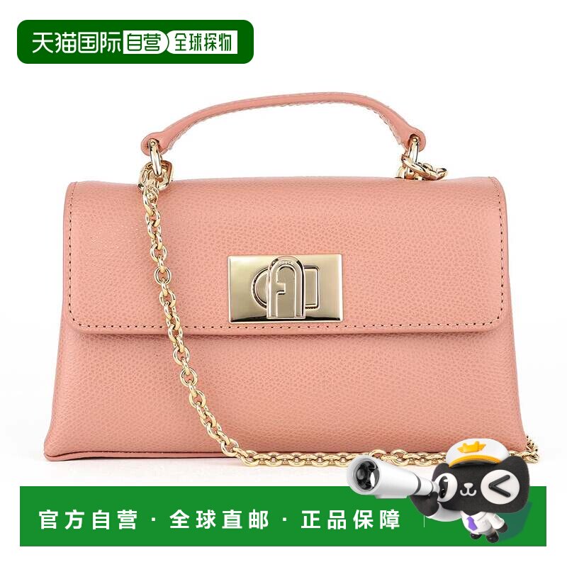 日本直邮FURLA 手提包 1927 MINI 网纱单肩包 斜挎包链条包手拿包