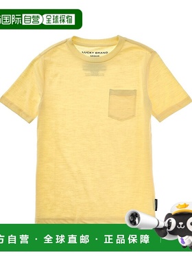 自营 Lucky Brand Slub T恤-黄色 美国奥莱直发