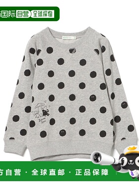 1h可退 日本直邮BEAMS mini 儿童圆领卫衣 2025秋冬 手绘风藏匿马