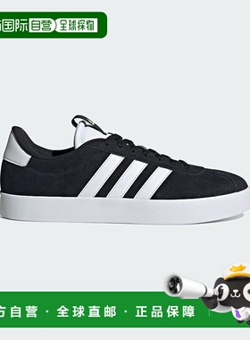 1h可退 adidas VL COURT 3.0 男女低帮皮革运动鞋 NLF93