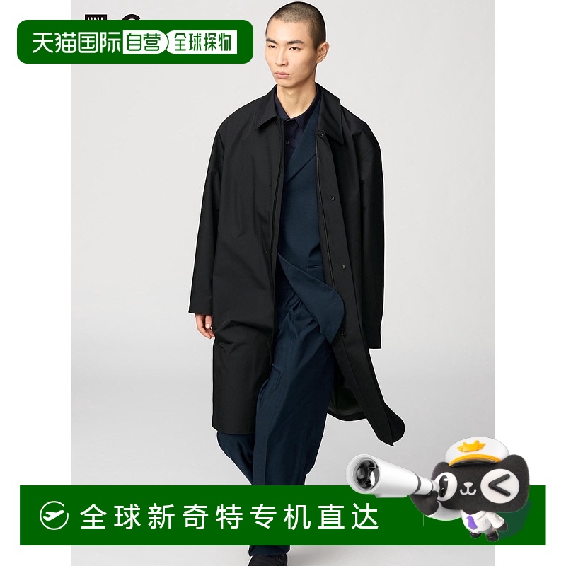 1h可退 韩国直邮uniqlo 风衣优衣库大衣优衣库时尚同款外套单排扣