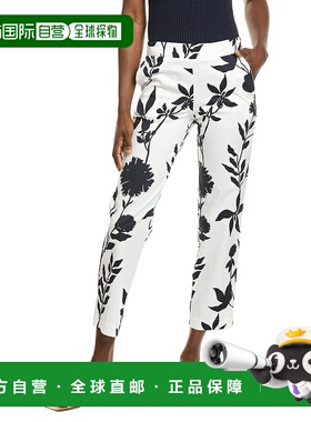 自营 Alpha Studio 直裤 - 白色 美国奥莱直发裤子休闲裤阔腿裤