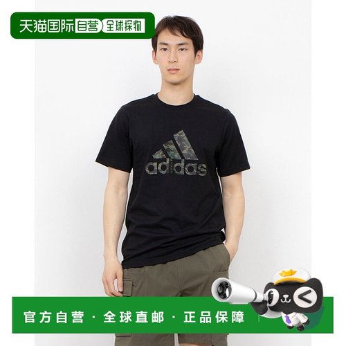 日本直邮 无 男士半袖T恤 HA7212 黑色运动