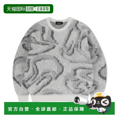 韩国直邮MAHAGRID 男士男针织MG2EFMK601AGR DESTROYED ECLIPSE H