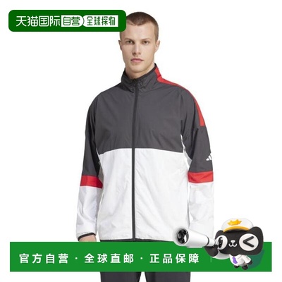 日本直邮adidas 男士网球防风夹克 JOJ86-IW2927