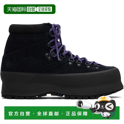 1h可退 香港直邮潮奢 Diemme 男士 黑色 Rosset 踝靴 DI24FWROMF0