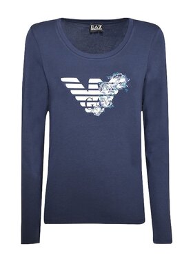 EA7 Emporio Armani 圆领长袖T恤 6GTT20TJ12Z