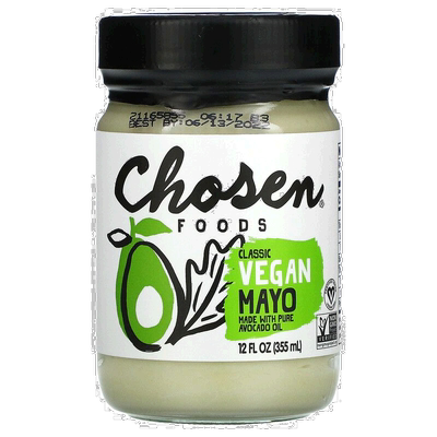 香港直发Chosen Foods蛋黄酱经典全素营养健康膳食补充剂355ml