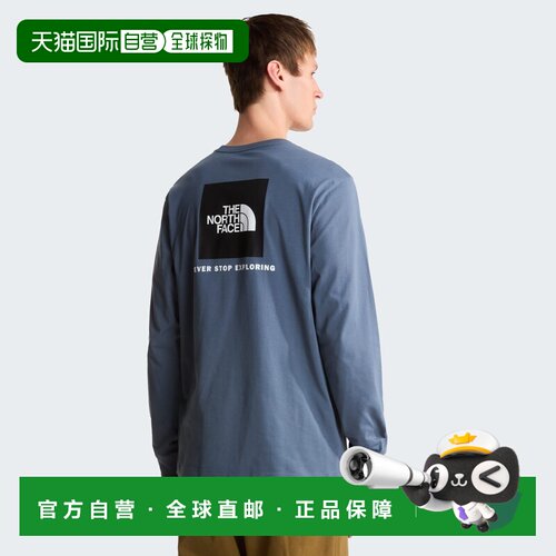 自营欧洲直邮The North Face北面 NSE Evolution Box男士棉质长袖